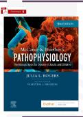 Test Bank &ndash; Pathophysiology 9th Ed&period; &lpar;McCance & Huether&comma; Rogers&rpar; &vert; Verified PDF &vert; 49 Chapters Complete