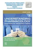 Study Guide for Understanding Pharmacology&colon; Essentials for Medication Safety 3rd Edition by M&period; Linda Workman 