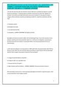 HESI PHARMACOLOGY EVOLVE EXAM 2025 &vert; ALL QUESTIONS AND CORRECT ANSWERS WITH EXPLANATIONS &vert; NEWEST EXAM &vert; ALREADY GRADED A&plus; &vert; VERIFIED ANSWERS&NewLine;