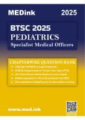 BTSC Pediatrics Book 2025 &vert; Study Guide&comma; Practice Questions&comma; Answers & Exam Review 2026&sol;2027