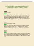 CS6515 EXAM Questions and Answers&NewLine;Verified Solutions Latest Update