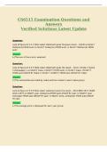 CS6515 Examination Questions and&NewLine;Answers&NewLine;Verified Solutions Latest Update