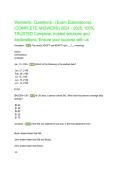  Wonderlic Questions & Answers Exam Review 2026&sol;2027