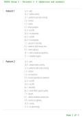 NIHSS Group C Patients 1-6 Assessment 2026&sol;2027