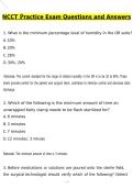 NCCT Practice Exam Newest 2026 Actual Questions and Correct Answers &lpar;Latest 2026 &sol; 2027 Update&rpar; Graded A&plus; 100&percnt; Guarantee Verified by Experts