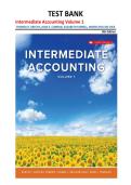 Test Bank Intermediate Accounting Volume 1 8th Edition Beechy Conrod Farrell