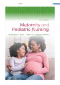 TEST BANK FOR Maternity and Pediatric Nursing by SUSAN RICCI &comma; TERRI KYLE &comma; SUSAN CARMAN ISBN&colon;978-1975220419 COMPLETE GUIDE WITH RATIONALES 100&percnt; VERIFIED A&plus; GRADE ASSURED&excl;&excl;&excl;&excl;&excl;&excl;NEW LATEST UPDATE&excl;&excl;&excl;&excl;&excl;