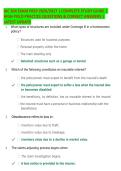 AIC 304 EXAM PREP 2026&sol;2027 &vert; COMPLETE STUDY GUIDE &vert; &NewLine;HIGH-YIELD PRACTICE QUESTIONS & CORRECT ANSWERS &vert; &NewLine;LATEST UPDATE