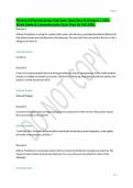 Advanced Pharmacology Final Exam Questions & Answers &vert; 100&plus; Study Guide & Comprehensive Exam Prep