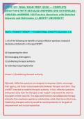 COUC 601 FINAL EXAM PREP &lpar;2026&rpar; &mdash; COMPLETE &NewLine;QUESTIONS WITH DETAILED ANSWERS AND RATIONALES &vert; &NewLine;VERIFIED ANSWERS 100 Practice Questions with Detailed &NewLine;Answers and Rationales &vert;&vert;&vert; LIBERTY UNIVERSITY 