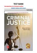 Test Bank Introduction to Criminal Justice 10th Edition Bohm Haley