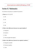 ATI TEAS 6 Practice Tests Workbook &ndash; 6 Full-Length Tests 2026&sol;2027 Latest Update&comma; Questions & Answers