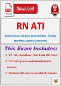 RN ATI Comprehensive Exit Exam Versions 1&ndash;4 &vert; Practice Questions&comma; Answers & Rationales &vert; 2025&sol;2026