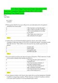 HESI RN Comprehensive Predictor Exam &ndash; Practice Questions & Answers &vert; Study Guide