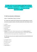 NU 606 ACTUAL EXAM 2026 &2027 QUESTIONS AND EXPERT &lbrack;VERIFIED&rsqb; CORRECT ANSWERS &vert; ALREADY GRADED A&plus; &vert; GUARANTEED SUCCESS&vert;2026&excl;&excl;