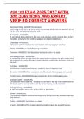 ASA 103&colon; Coastal Cruising Made Easy Terms EXAM 2026&sol;2027 WITH 100 QUESTIONS AND EXPERT VERIFIED CORRECT ANSWERS