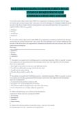 WGU C838 Managing Cloud Security Final Exam 2027 &vert; 100 Practice Questions & Answers