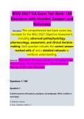 WGU D027 OA Exam Test Bank &ndash; Comprehensive Questions and Answers&comma; Objective Assessment Exam Review&comma; Key Concepts & Complete Study Guide 2026&sol;2027