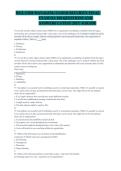 WGU C838 Managing Cloud Security Final Exam OA 2027 &vert; 100 Practice Questions & Answers