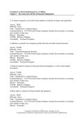 Test Bank for Foundations of Financial Management 17th Edition by Stanley Block&comma; Geoffrey Hirt&comma; Bartley Danielsen &vert; ISBN&colon; 9781260326918