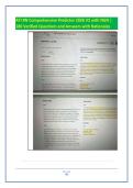 Actual ATI RN Comprehensive Predictor Exit Exam 2023&sol;2026 with NGN 180 Screenshot Questions and Answers Full Set for High Score and First Attempt Success