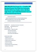 2026 HESI RN Exit Exam V3 &mdash; Complete 200-&NewLine;Question Practice Test With Next Generation&NewLine;NCLEX &lpar;NGN&rpar; Case Studies&comma; Select-All-ThatApply Items&comma; and Verified Rationalized Answers&NewLine;for Guaranteed Exam Success