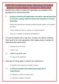 AANP FNP Certification Exam 2026&sol;2027 &vert; Questions & Verified Answers &vert; Latest Update &vert; Graded A&plus;