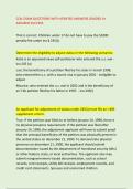 COIL EXAM QUESTIONS WITH VERIFIED ANSWERS GRADED A&plus; &NewLine;ASSURED SUCCESS