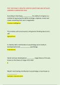 PSYC 290 EXAM 2 UPDATED VERIFIED QUESTIONS AND DETAILED &NewLine;ANSWERS GUARANTEED PASS