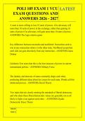 POLI 105 EXAM 1 VCU &NewLine;EXAM QUESTIONS AND &NewLine;ANSWERS 2026 - 2027