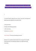 BKAT EXAM LATEST 2026&sol;2027 QUESTIONS and CORRECT &NewLine;DETAILED ANSWERS with RATIONALES ALREADY GRADED A&plus; 