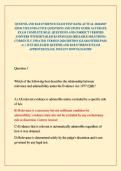 QUEENSLAND BAR EVIDENCE EXAM TEST BANK ACTUAL 2026&sol;2027 HIGH YIELD PRACTICE QUESTIONS AND STUDY GUIDE ACCURATE EXAM COMPLETE REAL QUESTIONS AND CORRECT VERIFIED ANSWERS WITH DETAILED RATIONALES &lpar;RELIABLE SOLUTIONS&rpar; CURRENTLY UPDATED VERSION 2026 EDITION &vert;