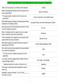 COA Final Review Test Questions and Answers Rated A
