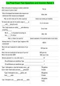Coa Final Exam Test Questions and Answers Rated A