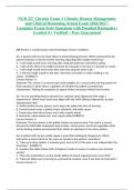 NUR 257 Chronic Exam 3 Chronic Disease Management and Clinical Reasoning Actual Exam 2026&sol;2027 &vert; Complete Exam-Style Questions with Detailed Rationales &vert; Graded A&plus; Verified &ndash; Pass Guaranteed