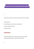 BPOC EXAM 4 LATEST UPDATE QUESTIONS and CORRECT &NewLine;DETAILED ANSWERS with RATIONALES ALREADY GRADED A&plus; 