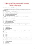 CURRENT Medical Diagnosis and Treatment&NewLine;Testbank