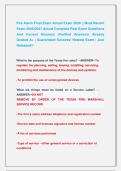 Fire Alarm Final Exam Actual Exam 2026 &vert;&vert; Most Recent &NewLine;Exam 2026&vert;2027 Actual Complete Real Exam Questions &NewLine;And Correct Answers &lpar;Verified Answers&rpar; Already &NewLine;Graded A&plus; &vert; Guaranteed Success&excl; Newest Exam &vert; Just &NewLine;Released&excl;&excl;  