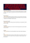 APUSH QUICK REVIEW GRADE A&plus;&NewLine;COMPLETE EXAM QUESTIONS AND&NewLine;100&percnt; VERIFIED ANSWERS &lpar;2026&sol;2027&rpar;&NewLine;PASS GUARANTEE