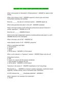 BIOLOGY 101- FINAL EXAM QUESTIONS AND ANSWERS