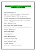 BIOLOGY FINAL EXAM STUDY GUIDE WITH COMPLETE SOLUTIONS