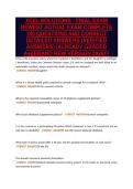 XCEL SOLUTIONS - FINAL EXAM&NewLine;NEWEST ACTUAL EXAM COMPLETE&NewLine;180 QUESTIONS AND CORRECT&NewLine;DETAILED ANSWERS &lpar;VERIFIED&NewLine;ANSWERS&rpar; &vert;ALREADY GRADED&NewLine;A&plus;&vert;&vert;BRAND NEW VERSION 2026&excl;&excl;&excl;
