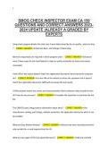 SMOG&lowbar;CHECK&lowbar;INSPECTOR&lowbar;EXAM&lowbar;CA&lowbar;150&lowbar;QUESTIONS&lowbar;AND&lowbar;CORRECT&lowbar;ANSWERS
