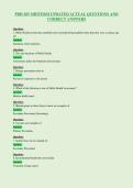 PBH 205 MIDTERM UPDATED ACTUAL QUESTIONS AND&NewLine;CORRECT ANSWERS