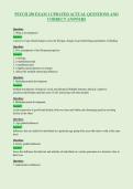 PSYCH 250 EXAM 1 UPDATED ACTUAL QUESTIONS AND&NewLine;CORRECT ANSWERS