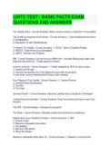 LIHTC TEST - BASIC FACTS EXAM QUESTIONS AND ANSWERS
