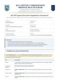  RN Capstone Proctored Comprehensive Assessment B 2026 &lpar;LATEST EDITION&rpar; &vert; Complete Questions & Verified Answers &vert; 100&percnt; Correct &vert; Grade A &ndash; ATI