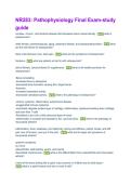 NR283 Pathophysiology Final Exam Study Guide &vert; NR 283 Exam Review & Practice Questions