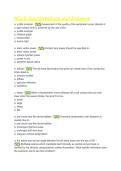 NCLE Test Questions & Answers &vert; Verified Solutions &vert; NCLE Study Guide & Exam Review