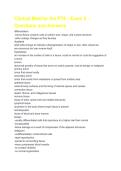 Clinical Med for the PTA Exam 2 Questions and Answers &vert; PTA Exam 2 Study Guide & Review